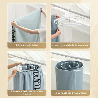 Rynx | Spiral Towel Holder – Space-saving & Quick-drying