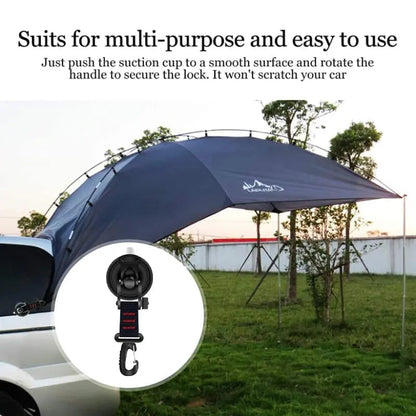 Rynx | Strong suction cup hook for smooth surfaces