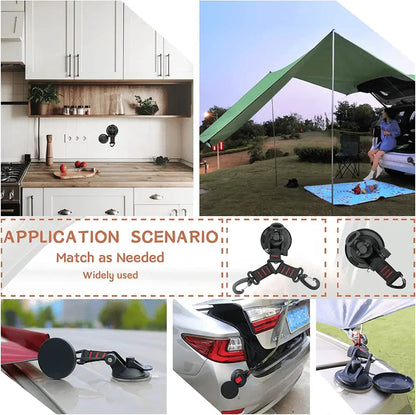 Rynx | Strong suction cup hook for smooth surfaces