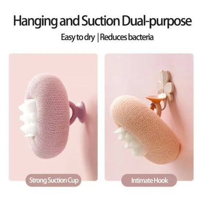 Rynx | Super Soft Shower Sponge with Suction Cup