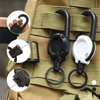 Rynx | Tactical Keychain with Retractable Cord