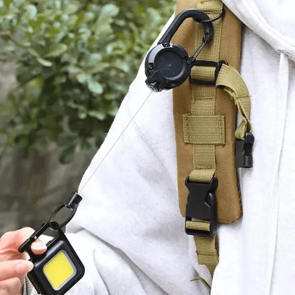 Rynx | Tactical Keychain with Retractable Cord