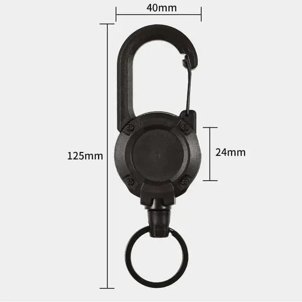 Rynx | Tactical Keychain with Retractable Cord