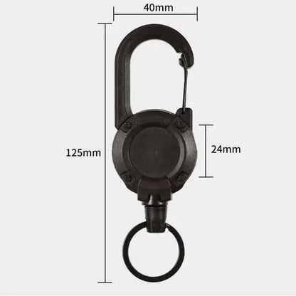 Rynx | Tactical Keychain with Retractable Cord