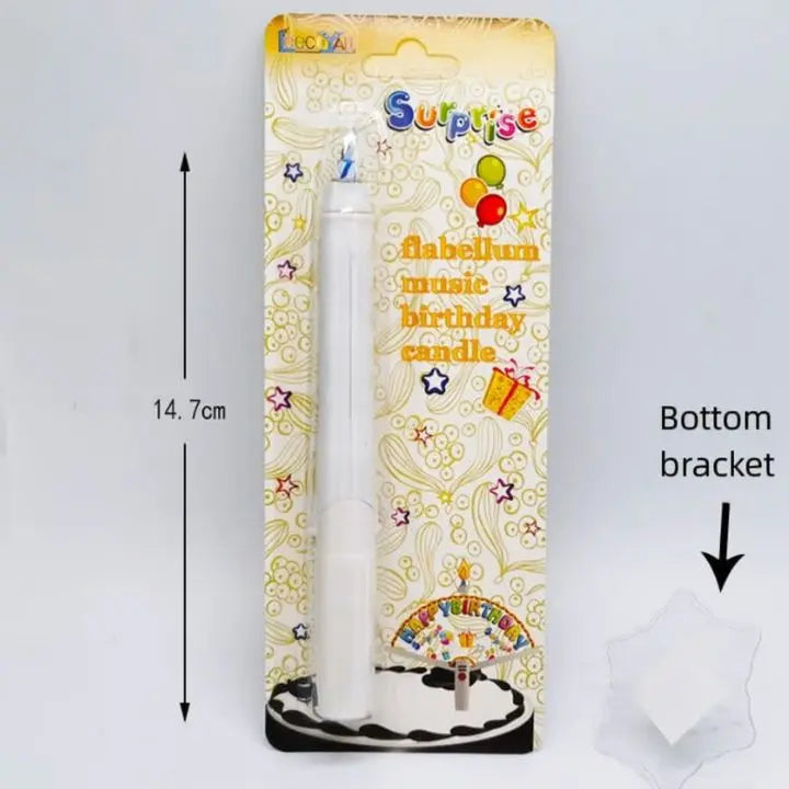 Rynx | Surprise Pop-up Fan Candle Topper