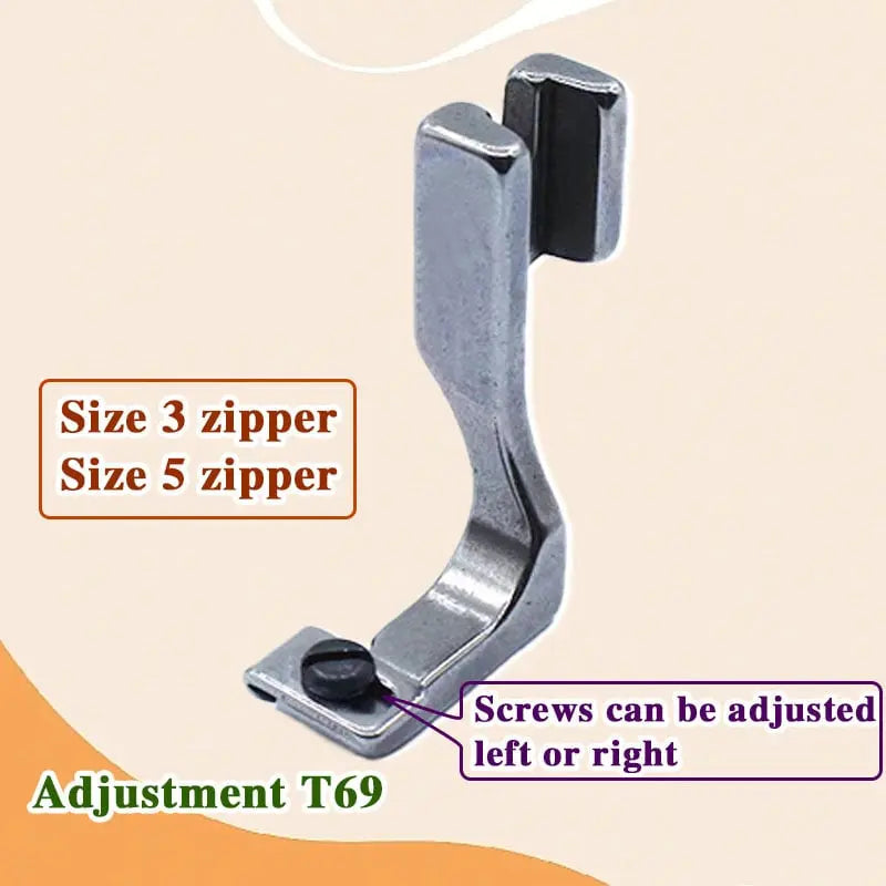 Rynx | Adjustable Zipper Foot for Sewing Machines