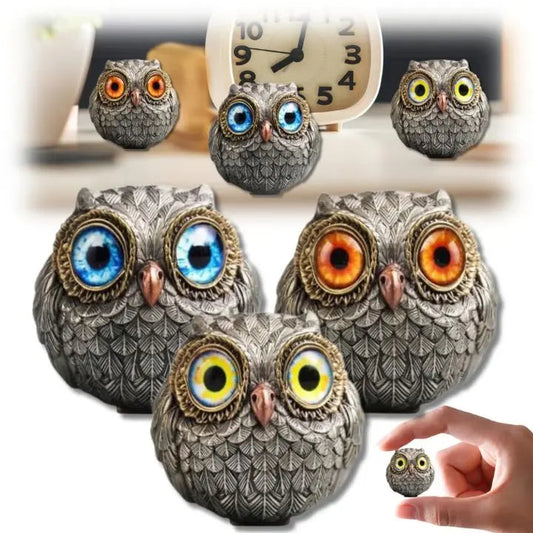 Rynx | Guardian of the Lucky Owl Figurine