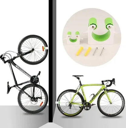 Rynx | Wall-mounted holder for road & mountain bike storage