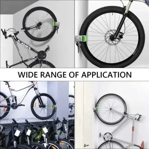 Rynx | Wall-mounted holder for road & mountain bike storage