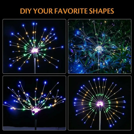 Rynx | Waterproof Solar Garden Fireworks Lamp