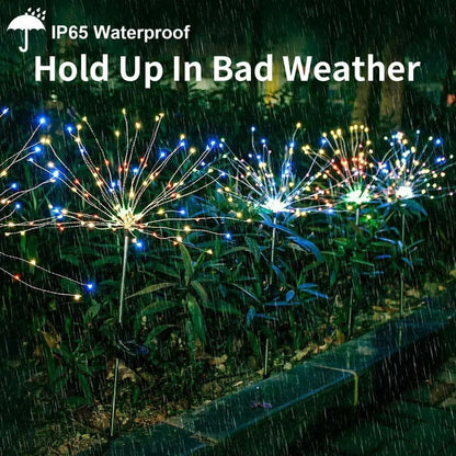Rynx | Waterproof Solar Garden Fireworks Lamp