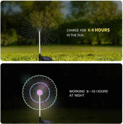 Rynx | Waterproof Solar Garden Fireworks Lamp