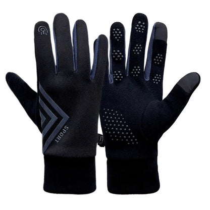 RYNX | Waterproof, Non-Slip, And Cold-Resistant Finger Touchscreen Glove Blue (Men)