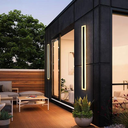 Rynx | LumiBar Minimalist LED Outdoor Wall Light | Waterproof | Durable | Modern Lighting Technology | Outdoor Decorative Lamp for Garden and Terrace
