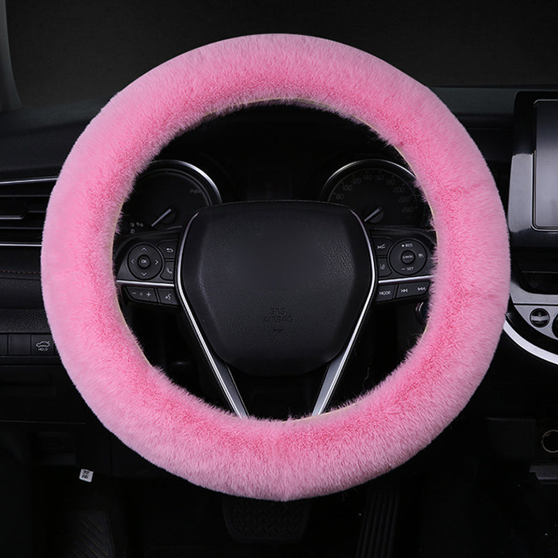 Rynx | Universal Plush Car Steering Wheel Cover