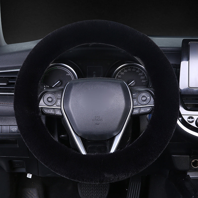 Rynx | Universal Plush Car Steering Wheel Cover
