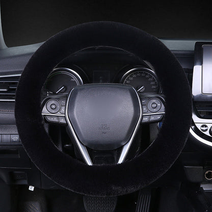 Rynx | Universal Plush Car Steering Wheel Cover