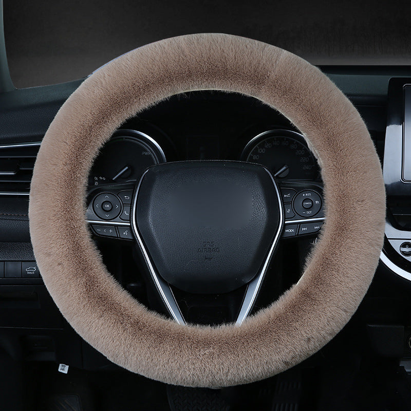 Rynx | Universal Plush Car Steering Wheel Cover