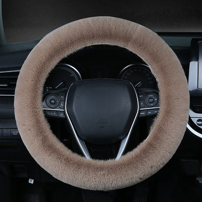 Rynx | Universal Plush Car Steering Wheel Cover