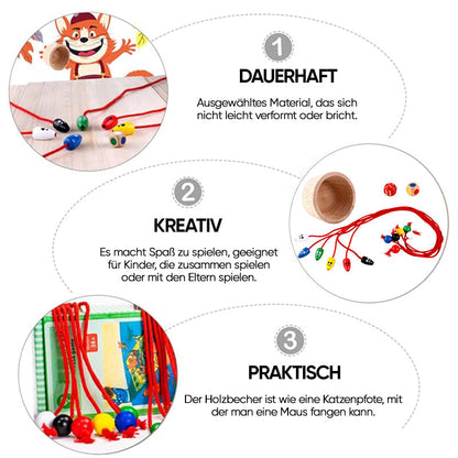 Rynx | Kids Cat & Mouse Tabletop Game Set