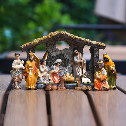Rynx | Nativity scene figures set