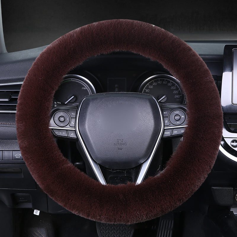 Rynx | Universal Plush Car Steering Wheel Cover