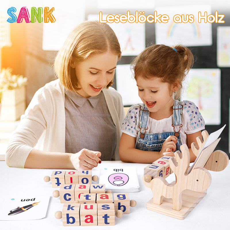 Rynx | Wooden Reading Blocks