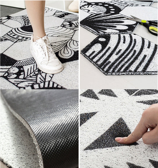 Rynx | Cute Cat Family PVC Coil Mat