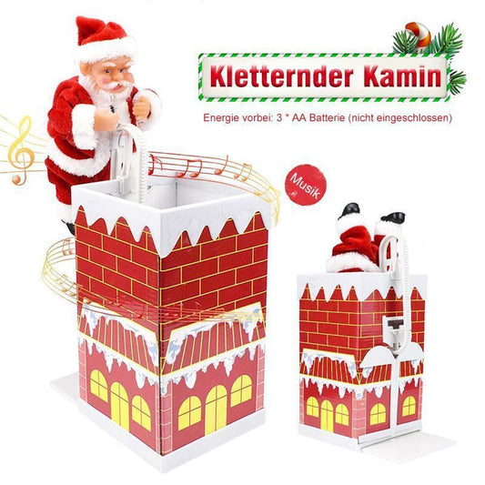 Rynx | Beautiful Santa Climbing Chimney Pleasant Gift Toy