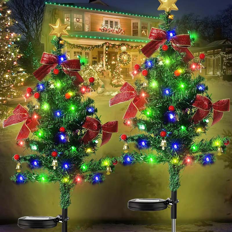 Rynx | Solar-powered, waterproof Christmas tree decorative lights for outdoor use