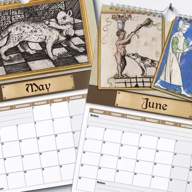 Rynx | Medieval Tail Pictures - Calendar 2025