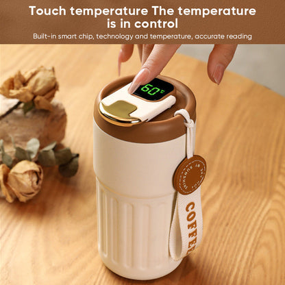 Rynx | Coffee thermos bottle with temperature display