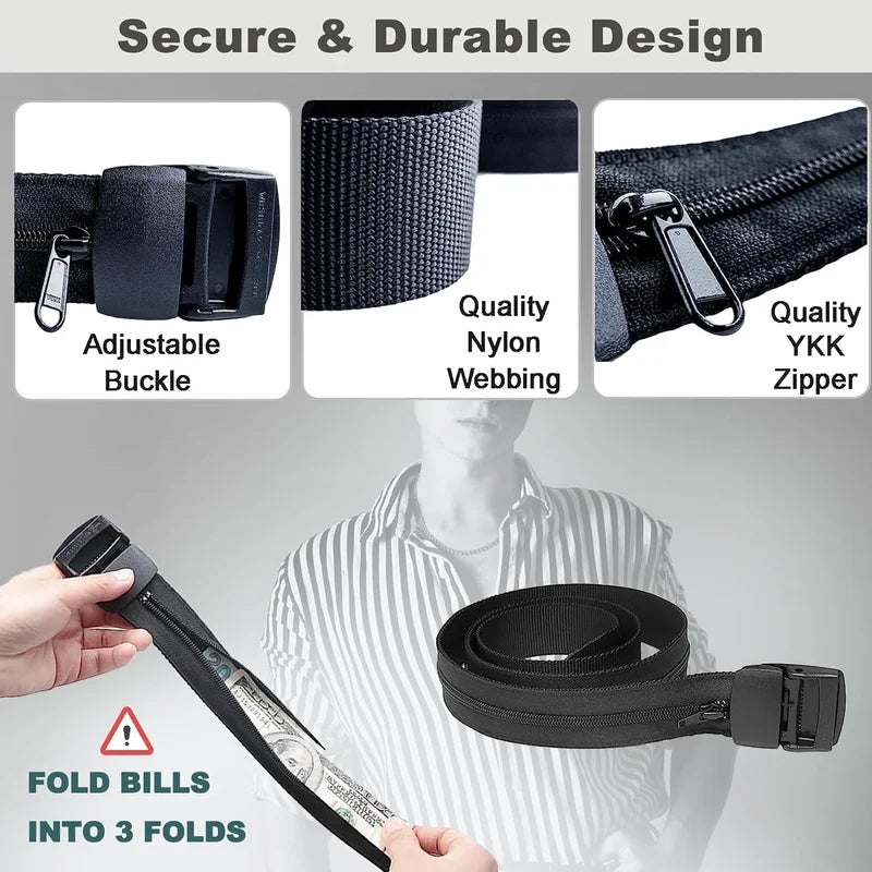 RYNX | Anti-Theft Belt With Hidden Wallet