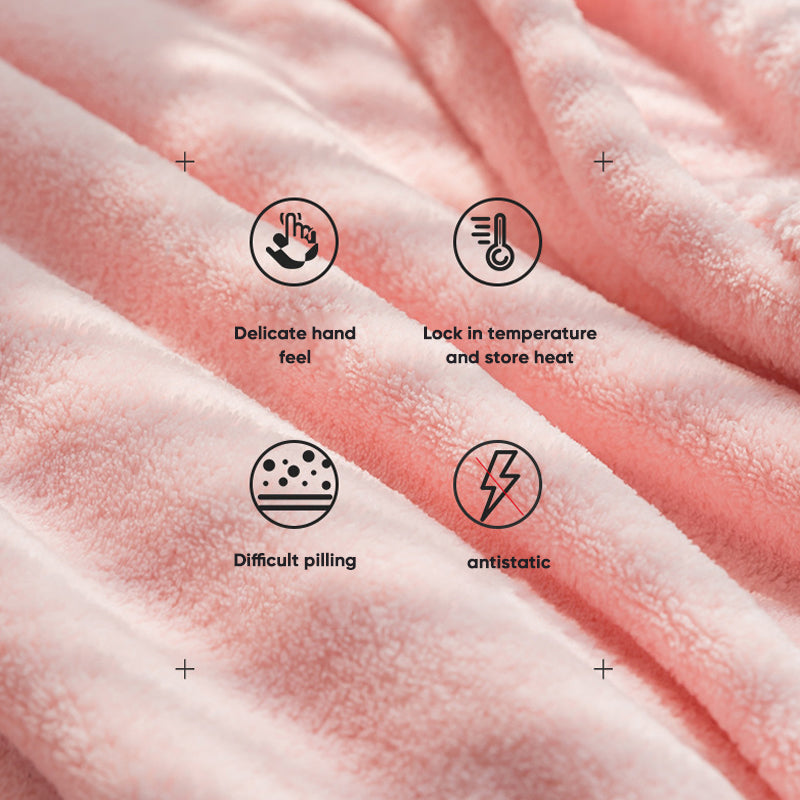 Rynx | Girl soft cotton fleece robe