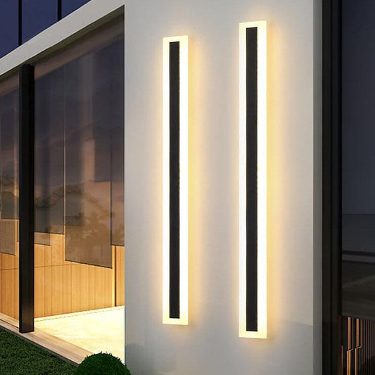 Rynx | LumiBar Minimalist LED Outdoor Wall Light | Waterproof | Durable | Modern Lighting Technology | Outdoor Decorative Lamp for Garden and Terrace