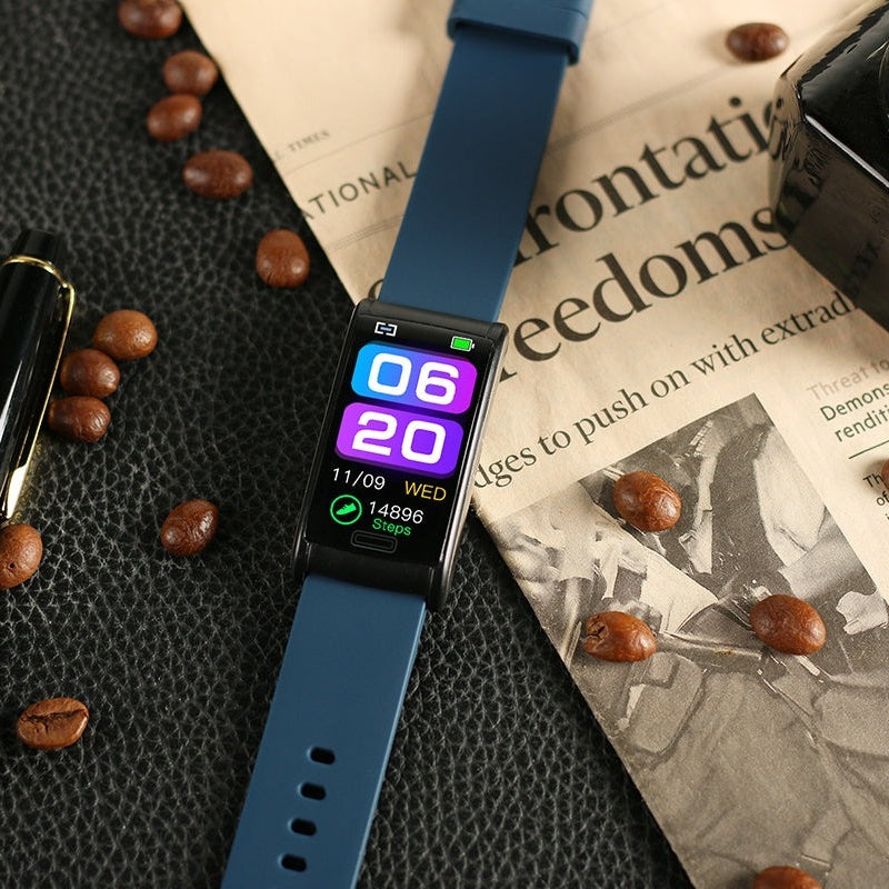 Rynx | Smart Bracelet 3-Channel EKG Blood Pressure Blood Oxygen Blood Sugar Sleep Detection