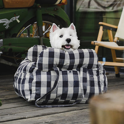 Rynx | time trip pet bolster large dog car seat bed
