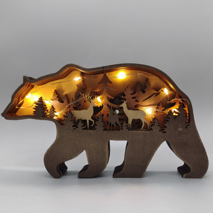 Rynx | 3d Creative Wood Animal Carving Craft Gift