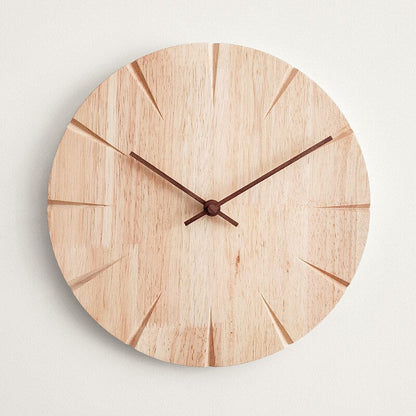 Rynx | ElegantWood - Wood Cut Wall Clock