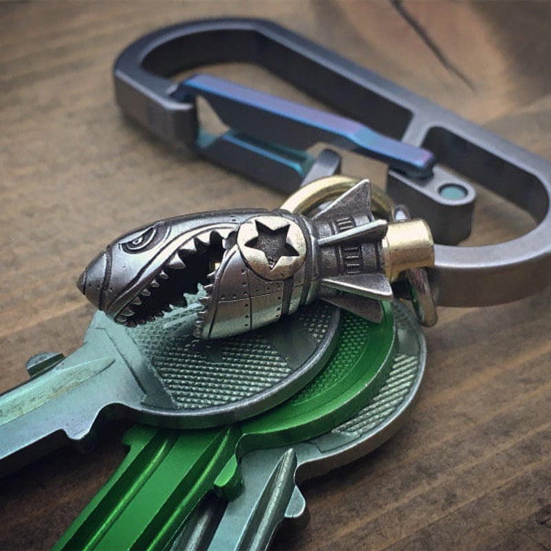 Rynx | Shark Rocket Bomb Keychain