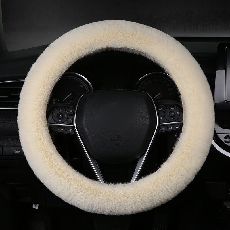 Rynx | Universal Plush Car Steering Wheel Cover