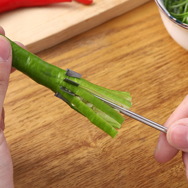 Rynx | Stainless Steel Plum Blossom Onion Cutter