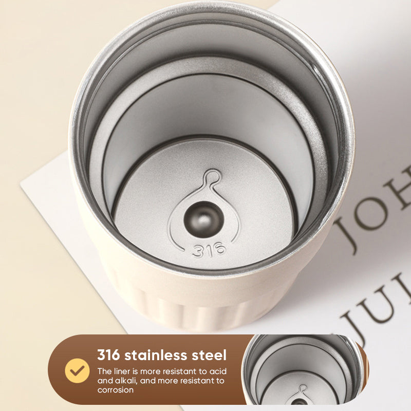Rynx | Coffee thermos bottle with temperature display