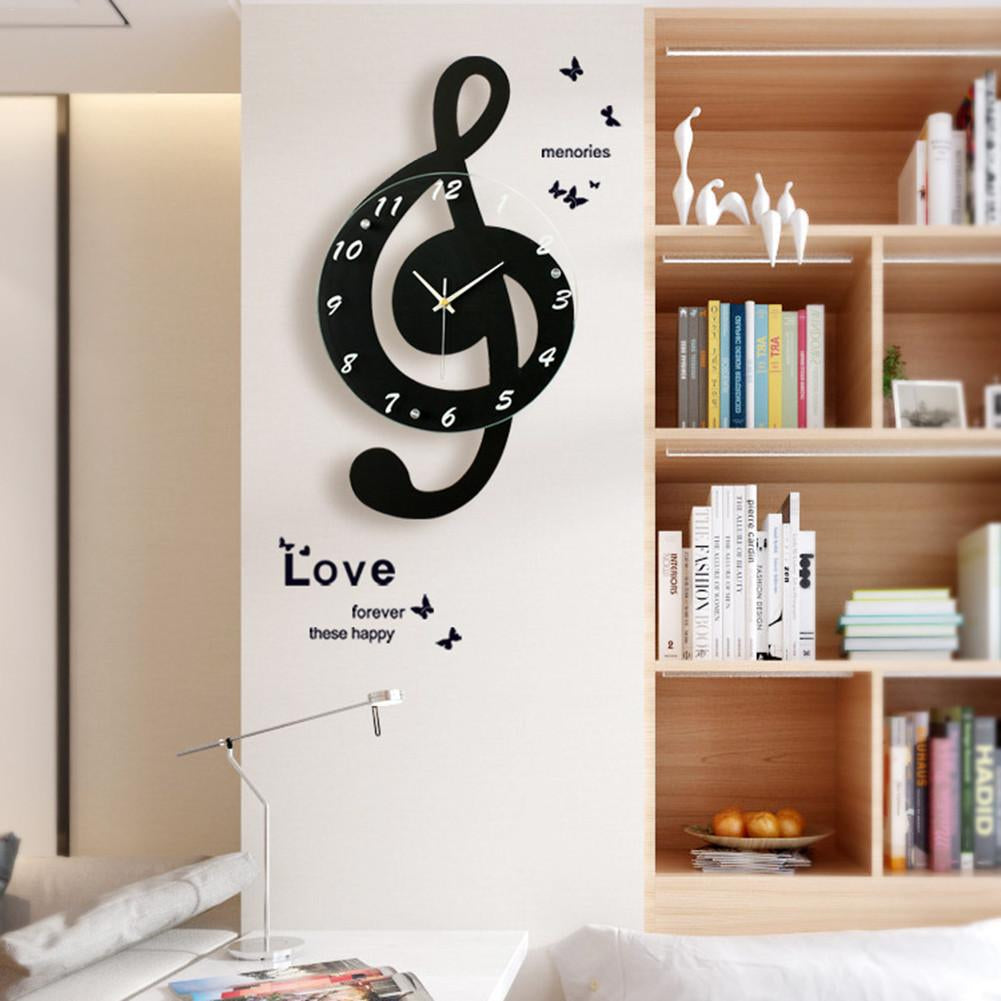 Rynx | MusicNote - G-key Wall Clock
