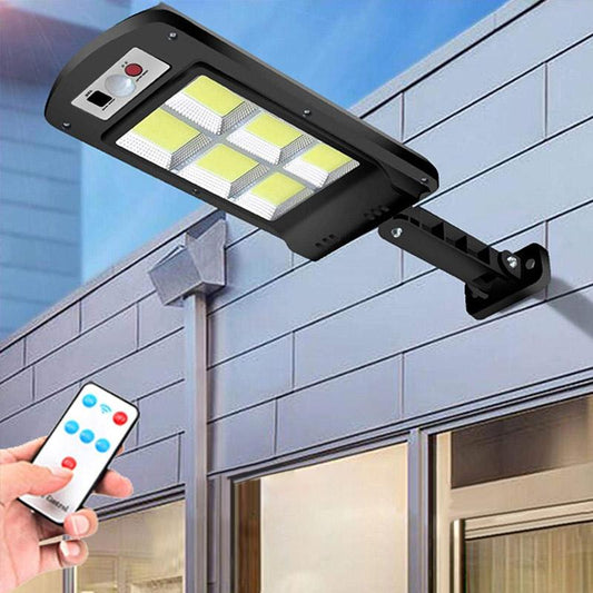 Rynx | 200w Outdoor Solar LED Lamp With Remote Control, Motion And Twilight Sensor