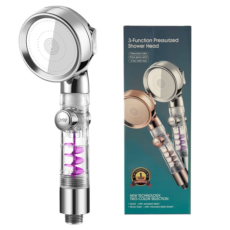 Rynx | 3 Mode Adjustable Turbo Showerhead