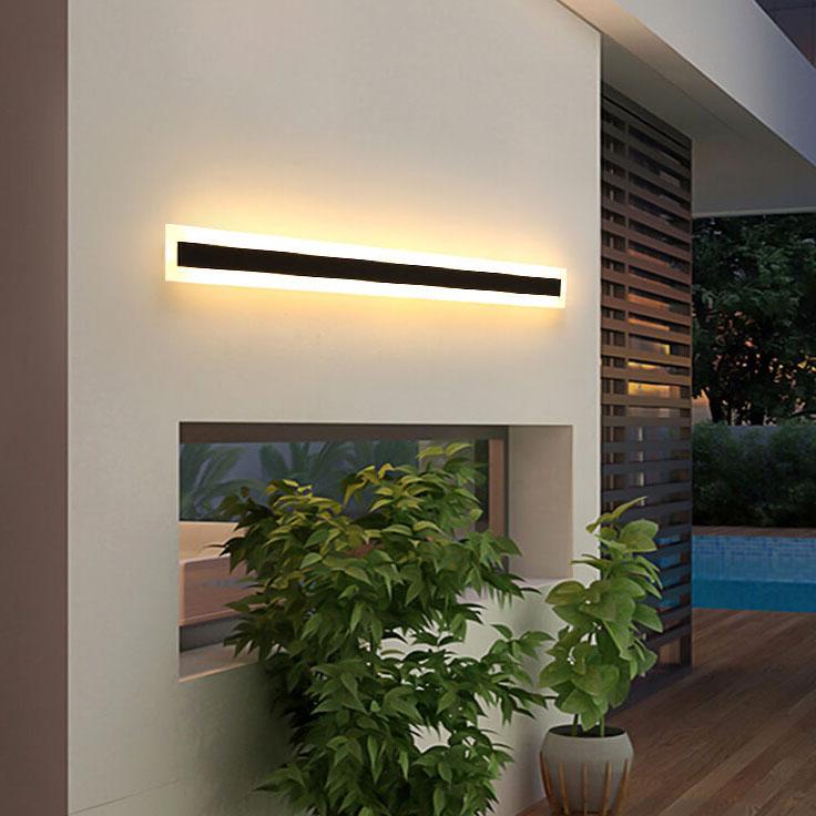 Rynx | LumiBar Minimalist LED Outdoor Wall Light | Waterproof | Durable | Modern Lighting Technology | Outdoor Decorative Lamp for Garden and Terrace