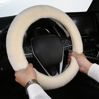 Rynx | Universal Plush Car Steering Wheel Cover
