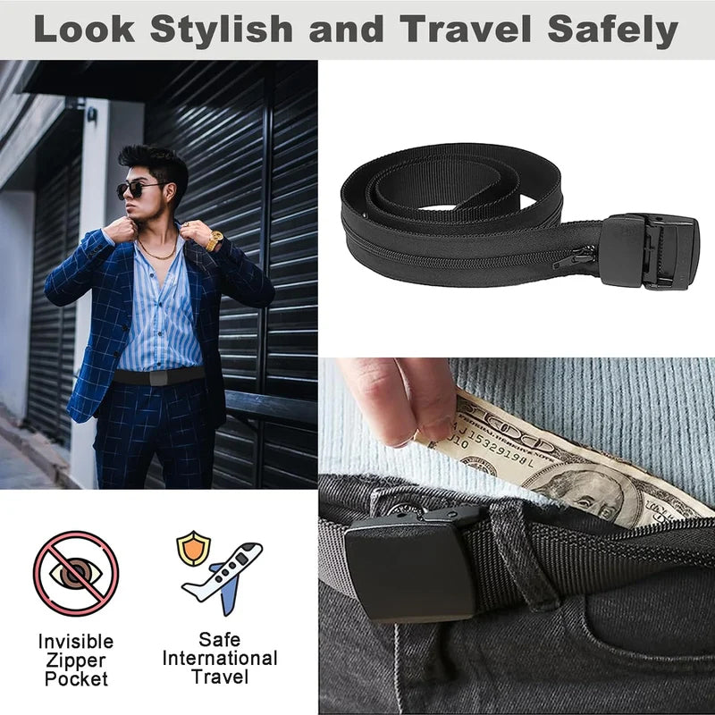 RYNX | Anti-Theft Belt With Hidden Wallet