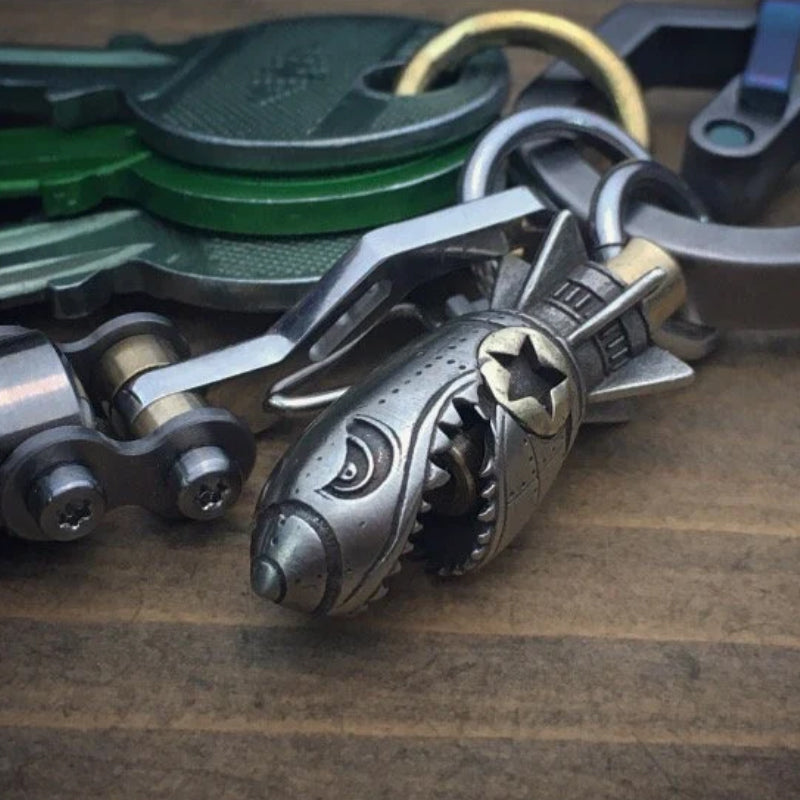 Rynx | Shark Rocket Bomb Keychain